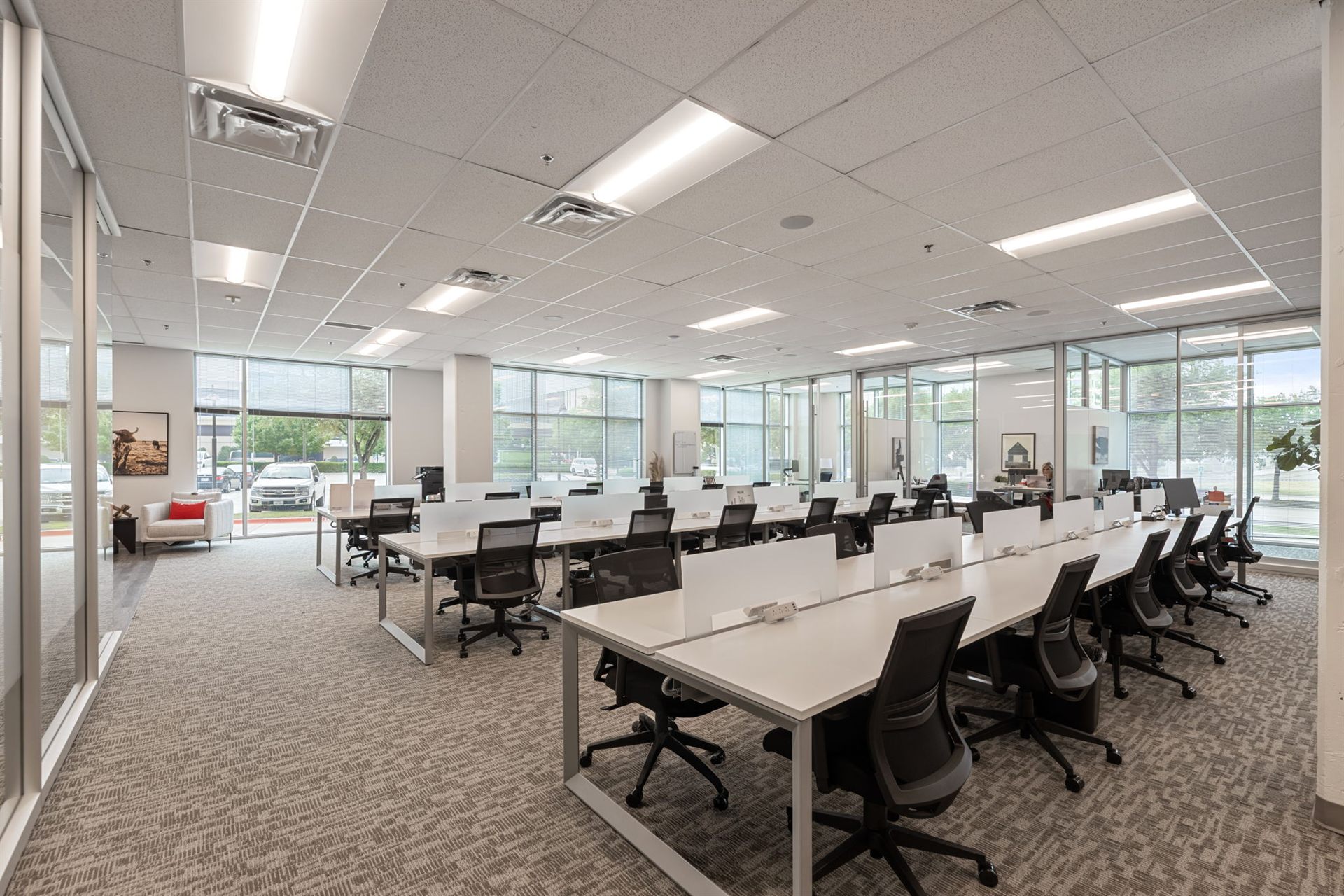 Sales office workstations